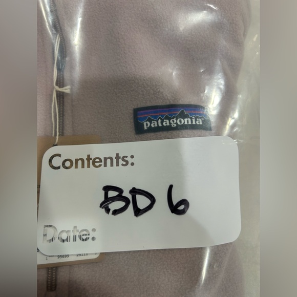 Patagonia Women's XL Micro D 1/4 Zip Fleece Pullover Jacket Stingray Mauve NWT - Picture 8 of 8